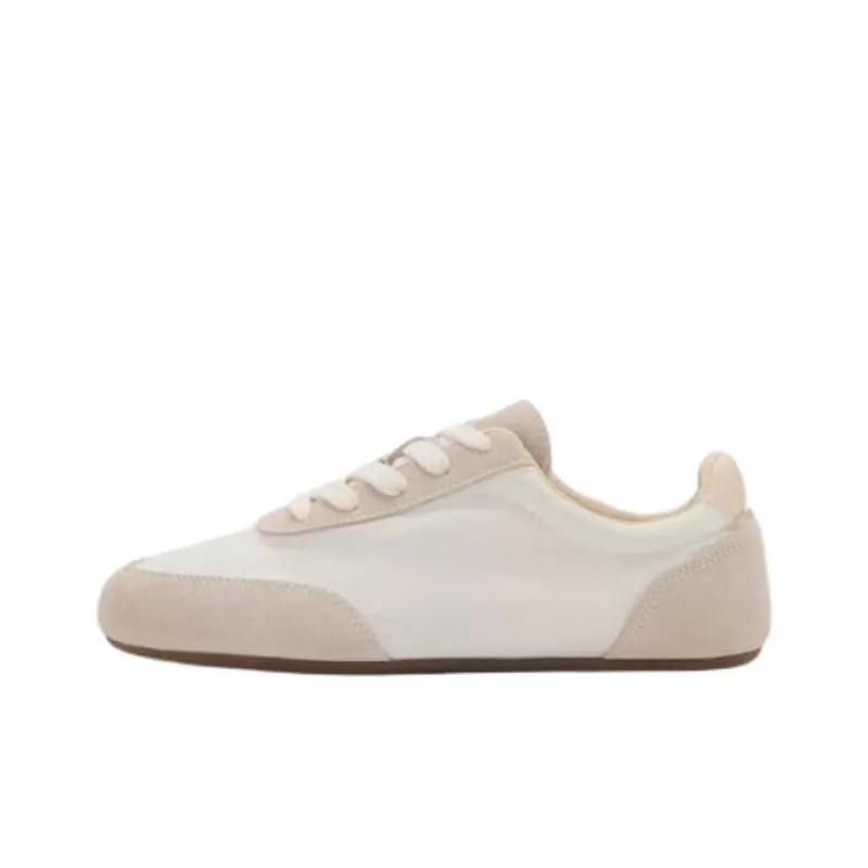 MANGO Low Top Casual Shoes Women's White-0