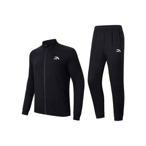 Anta Variety Training Collection Casual Sportswear Men's Basic Black