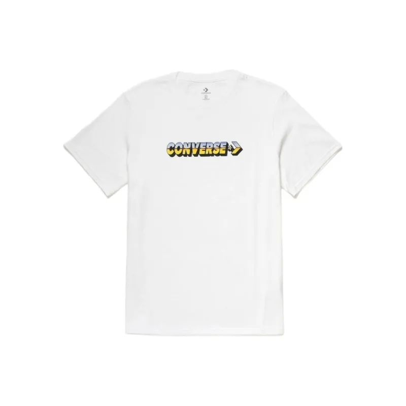 Converse T-Shirts Unisex White-0