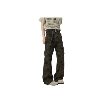 SXSY Casual Pants Unisex Camouflage