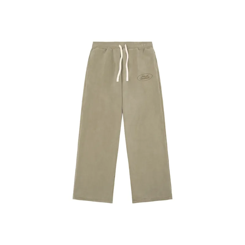 MostwantedLab Casual Pants Unisex Gray Green-0