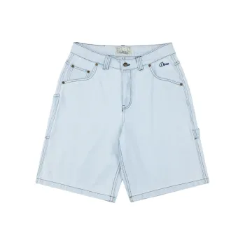 Dime MTL FW24 Denim Shorts Unisex Light Blue