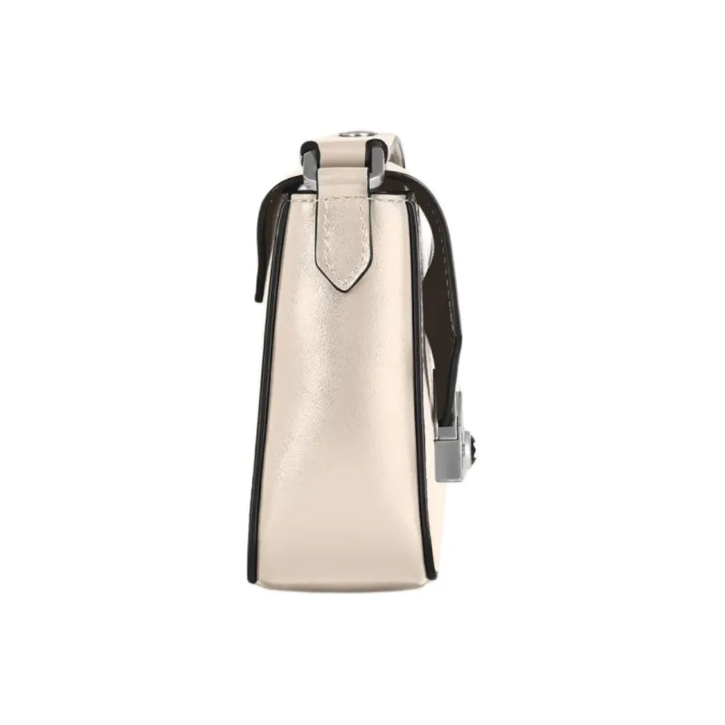 MONTBLANC Meisterstuck Grain Cow Leather Messenger Bag, Shoulder Bag Mini Women's Mist Beige-1
