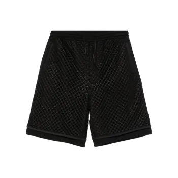 JUUN.J Mesh overlay Bermuda Shorts