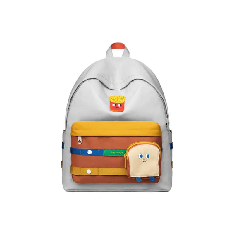 MR.ACE HOMME Fabric Backpack Regular Women's Color Block-1