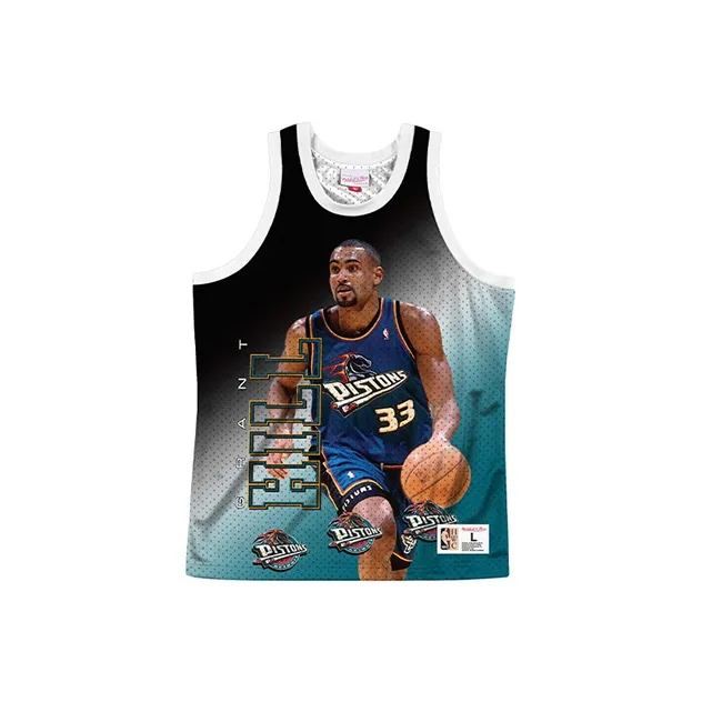 Mitchell Ness Basketball Jerseys Unisex Cyan Black-0