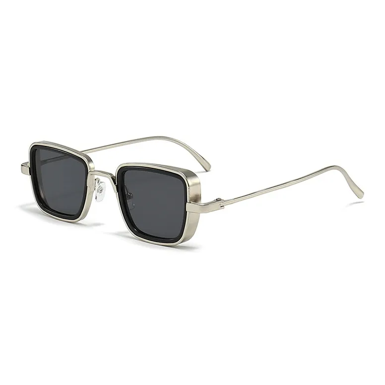 YUZHAOLIN Metal Sunglasses Unisex-0