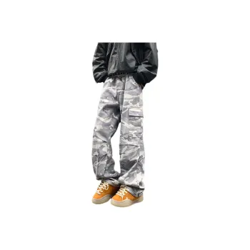 WHELVE Casual Pants Unisex Gray