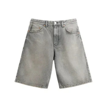ZARA Denim Shorts Men Gray