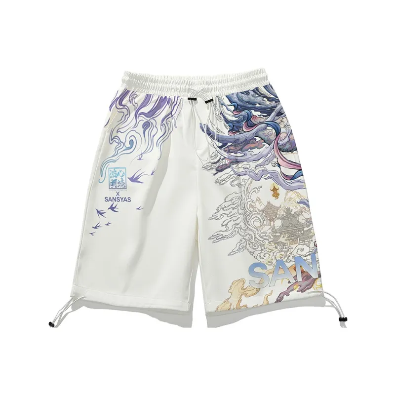 SANSYAS Casual Shorts Unisex-15