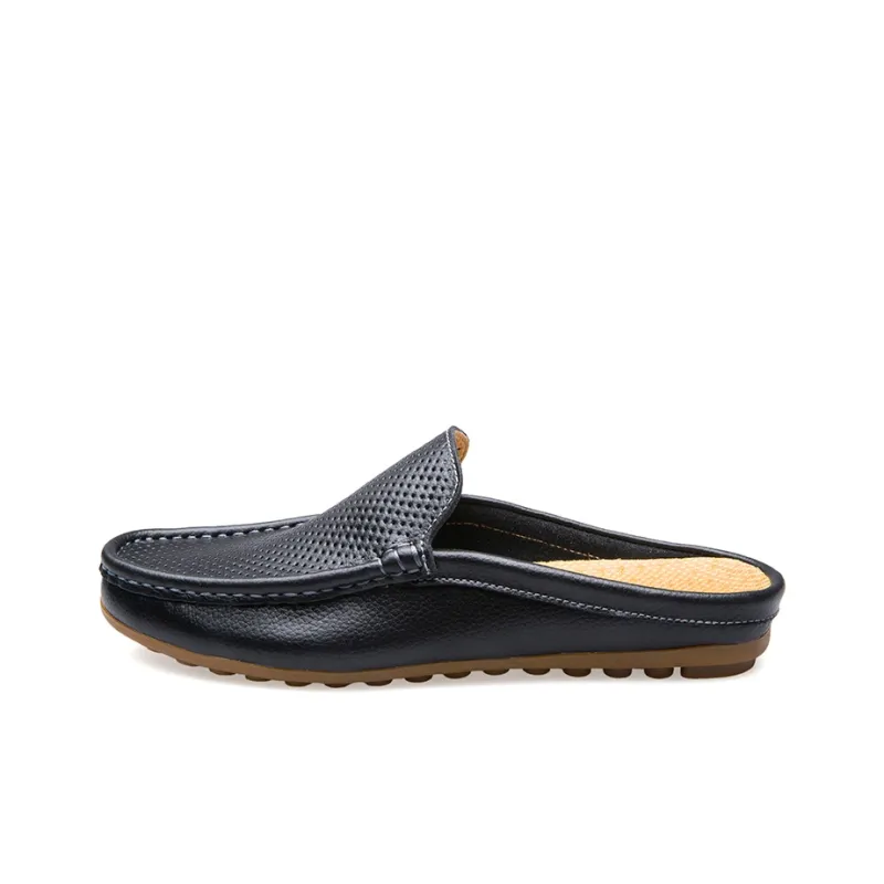 GESENLANG Abrasion Resistant Quick Dry Closed Toe Slippers Men's-5