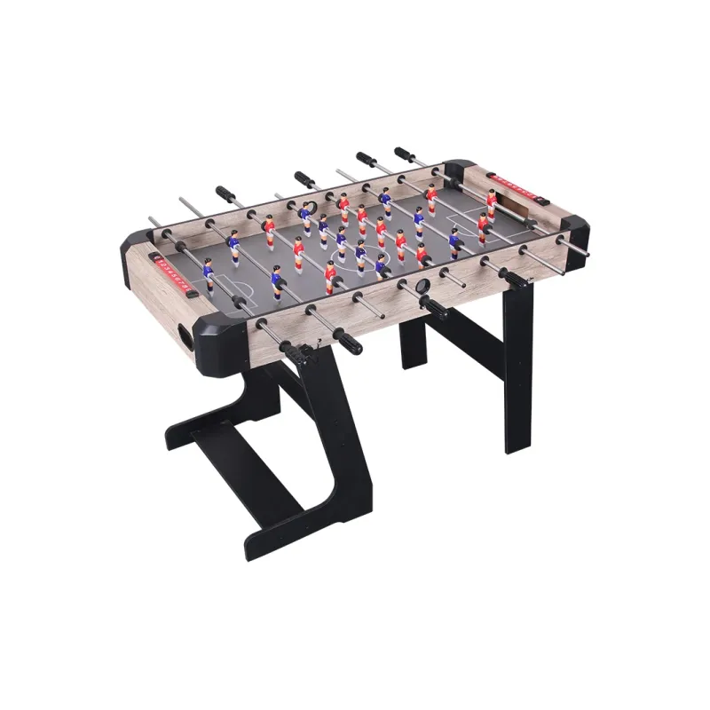 HUANGGUAN Foldable 8 Rod Foosball Table For Adults And Kids Entertainment Board Games-0