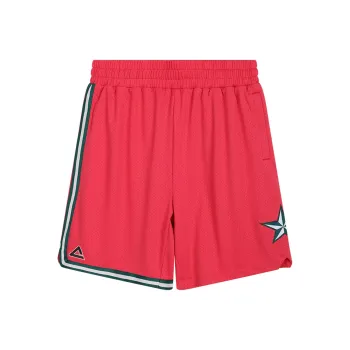 PEAK Basketball Shorts Men Peach Red