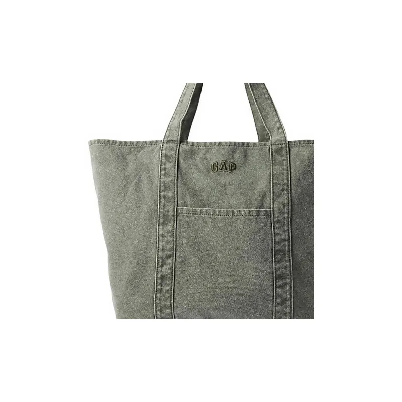 GAP Cotton Tote Bag, Shopping Bag, Shoulder Bag Large Size Women's Multicolor-4