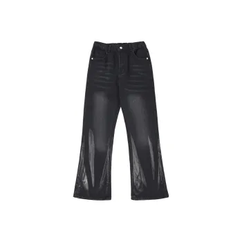LIGHTNING MONSTER Jeans Unisex Black