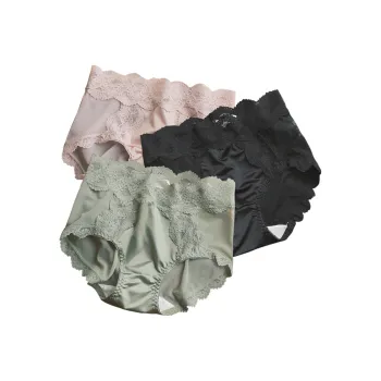 XIA.WA.ZHI.XIU Underpants Women's Shopping Bag 3 Pack