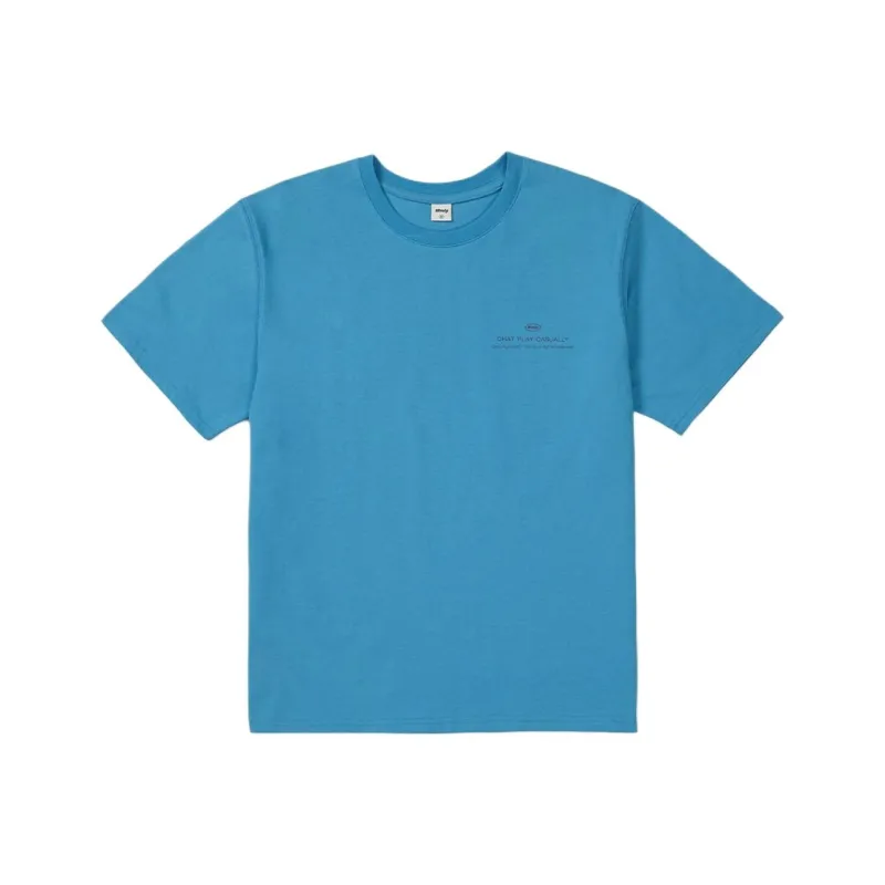 Mmlg SS25 T Shirt Unisex Turquoise Blue-1
