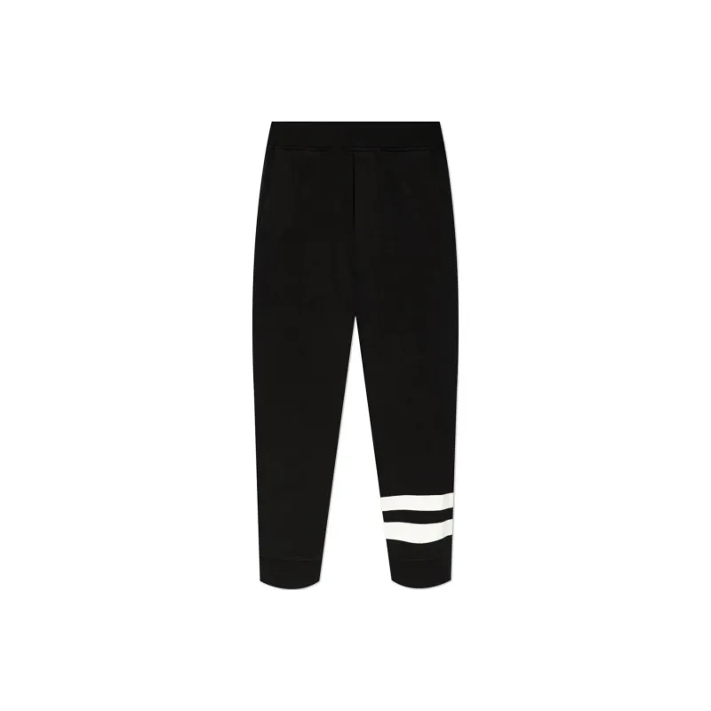 DSQUARED 2 Logo Printed Striped Track Trousers-0