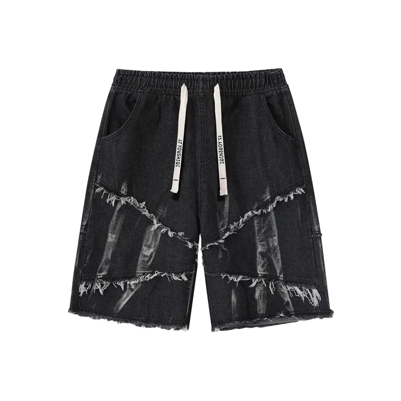 YOUSHIQI Denim Shorts Unisex-0