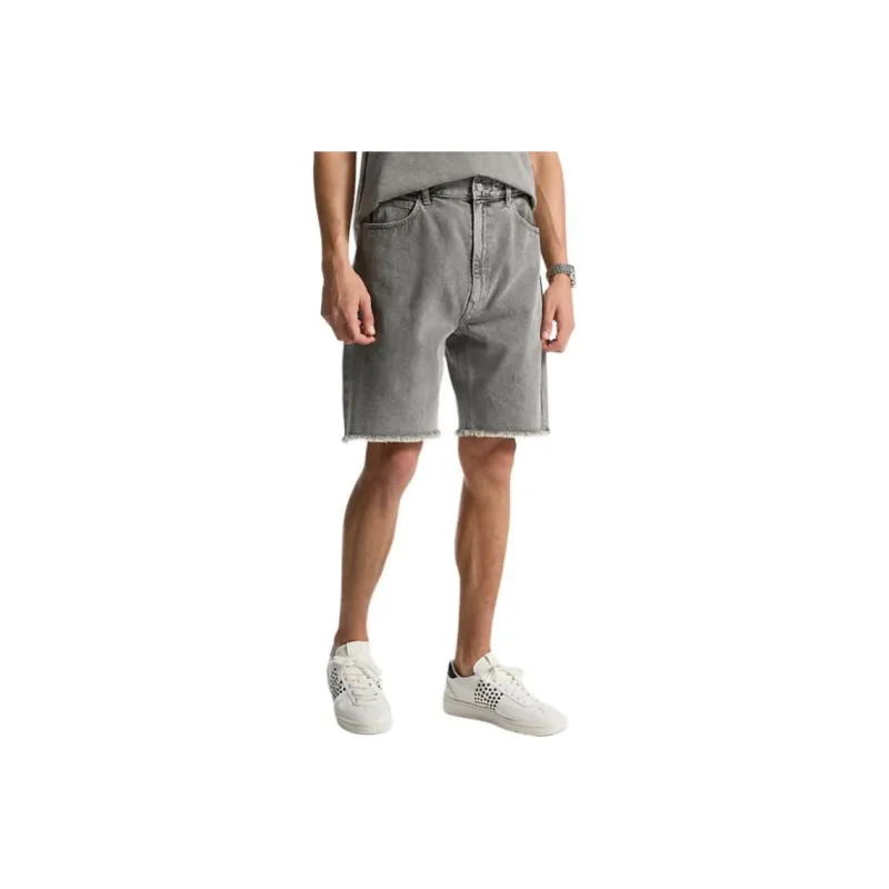 MICHAEL KORS Frayed Denim Shorts-0