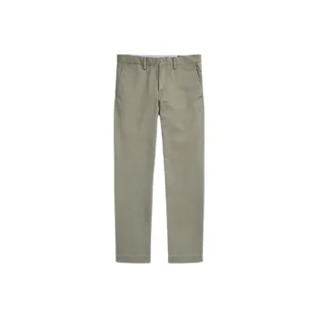 Polo Ralph Lauren FW24 Casual Pants Men's Preppy Gray