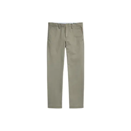 Polo Ralph Lauren FW24 Casual Pants Men's Preppy Gray