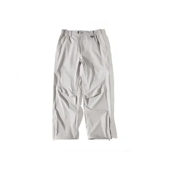 LANQI Windbreaker Pants Unisex Light Gray