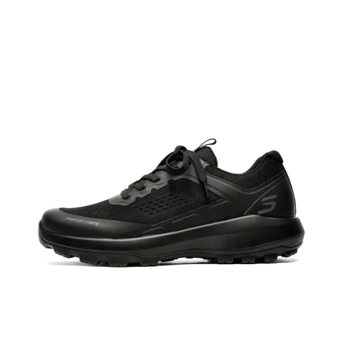 ACEMICKY Cushioning, Slip Resistant, And Abrasion Resistant Low Top Casual Shoes Men's Black
