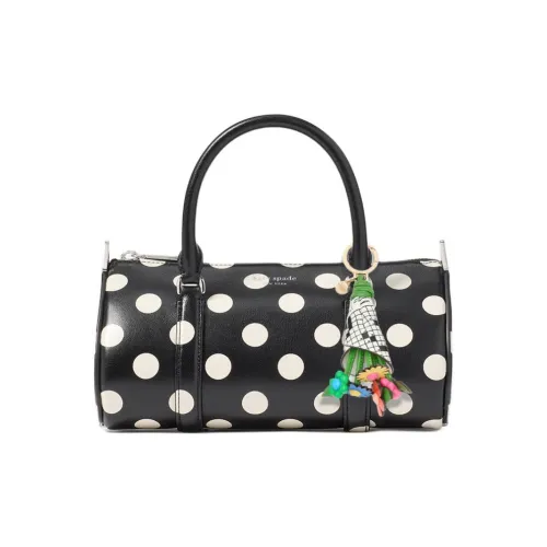 Kate Spade Cow Leather Shoulder Bag, Crossbody Bag, Handbag Women's Fresh White & Multicolor