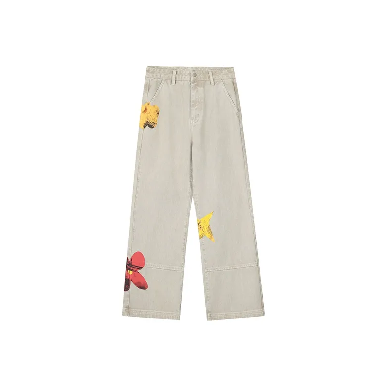 A Chock Jeans Unisex Heather Gray-0
