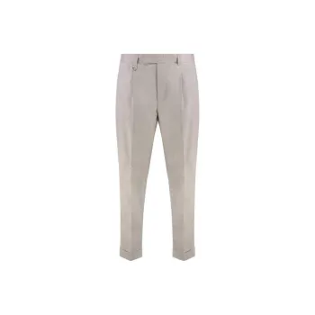 PAOLO PECORA MILANO Pleat detailing Trousers