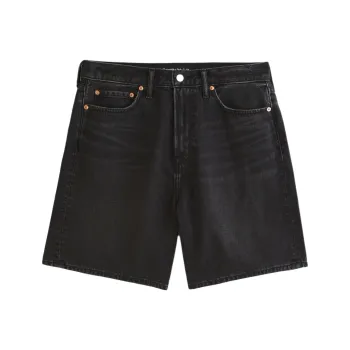 Abercrombie＆Fitch Denim Shorts Men Black