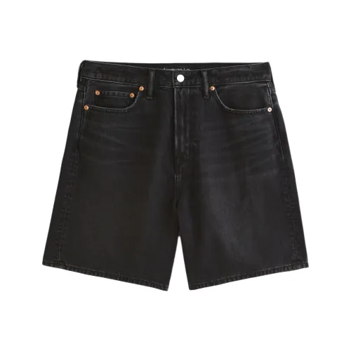 Abercrombie＆Fitch Denim shorts Octavia Men Black
