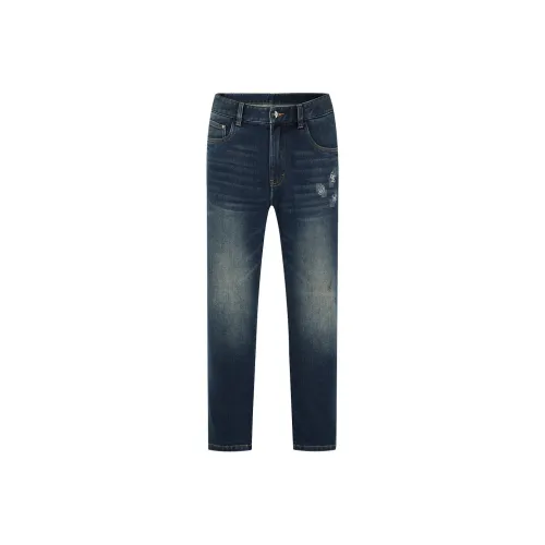 C'N'C New Order & Classics Series Fall And Winter Washable Jeans Men