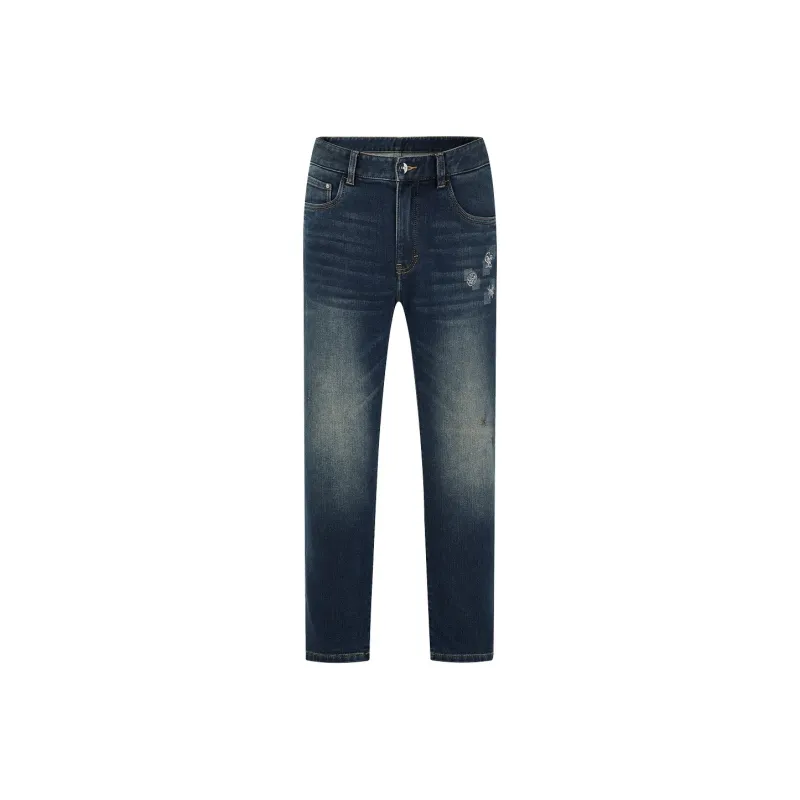 C'N'C New Order & Classics Series Fall And Winter Washable Jeans Men-0
