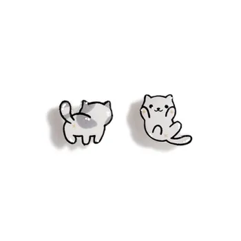 CANHUI S925 Silver Stud Earrings Women's