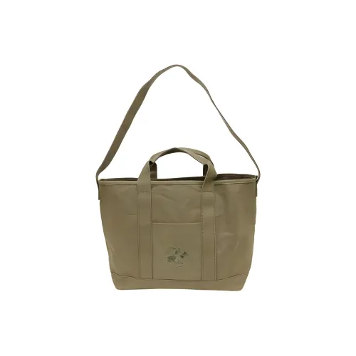 BEVERLY HILLS POLO CLUB Cotton Tote Bag Shopping Bag Shoulder Bag Handbag Regular Men's Olive
