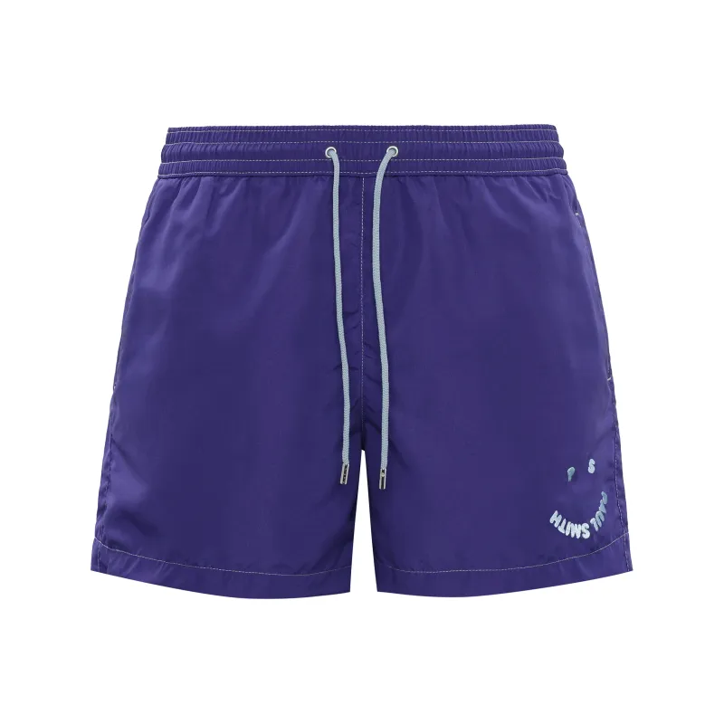Paul Smith Casual Shorts Men Blue-0