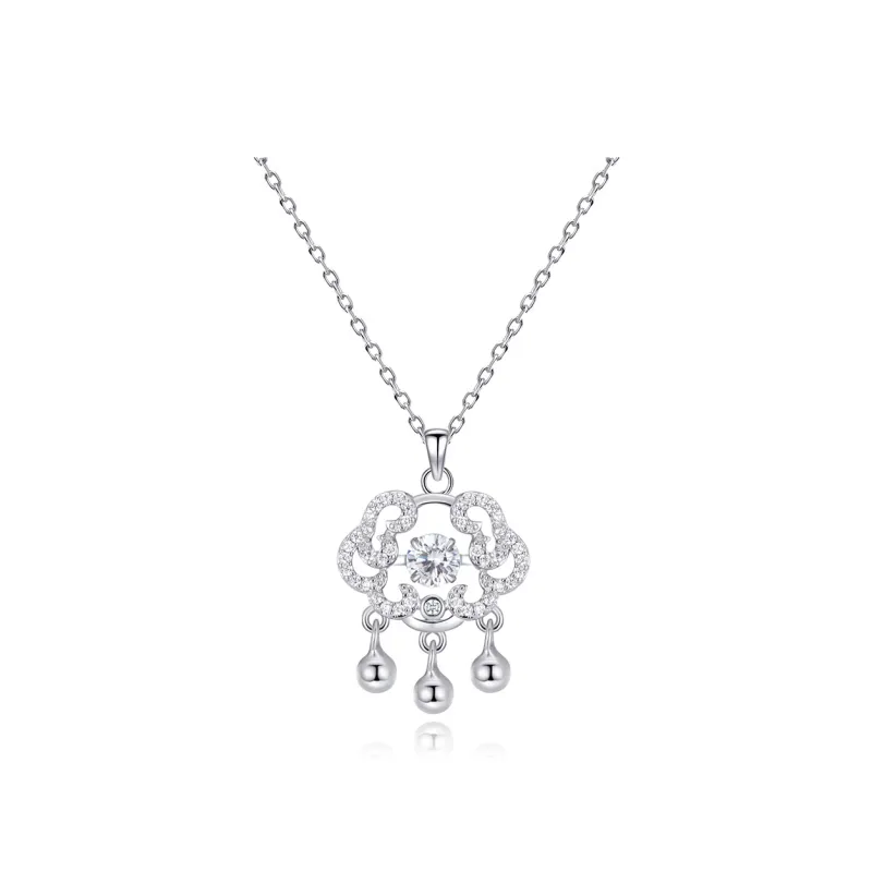 Seven Seven Silver Jewelry S999 Fine Silver Sterling Silver Necklaces Women's-0