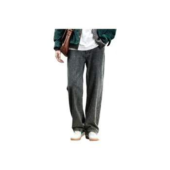 【dme】 Jeans Men's Ancient Wall Green