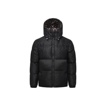 WHISTLEHUNTER Puffer Jacket Unisex Black