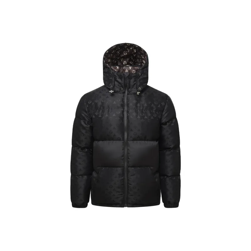 WHISTLEHUNTER Puffer Jacket Unisex Black-0