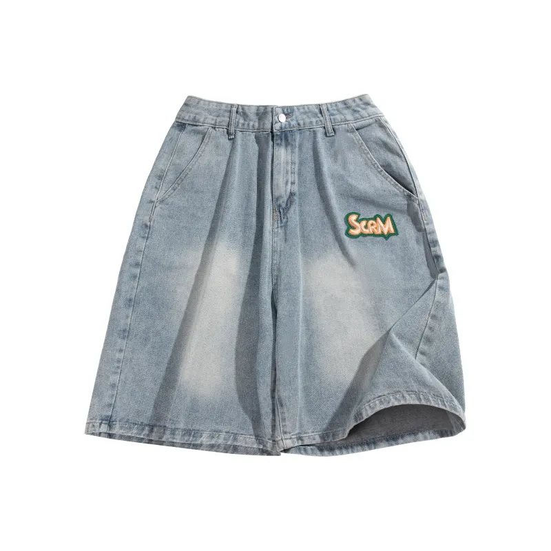 SCRM Summer Denim Shorts Unisex-5