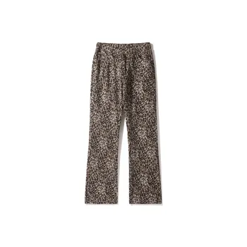 Kudamm Jeans Unisex Leopard Print