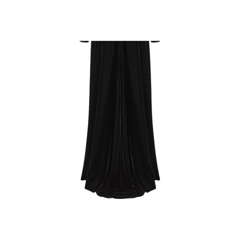 DIOR SS25 Long Sleeved Dress Women's Black-3