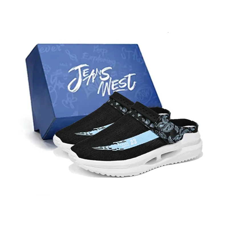 JEANSWEST Rubber Sole Closed Toe Slippers Men's-13