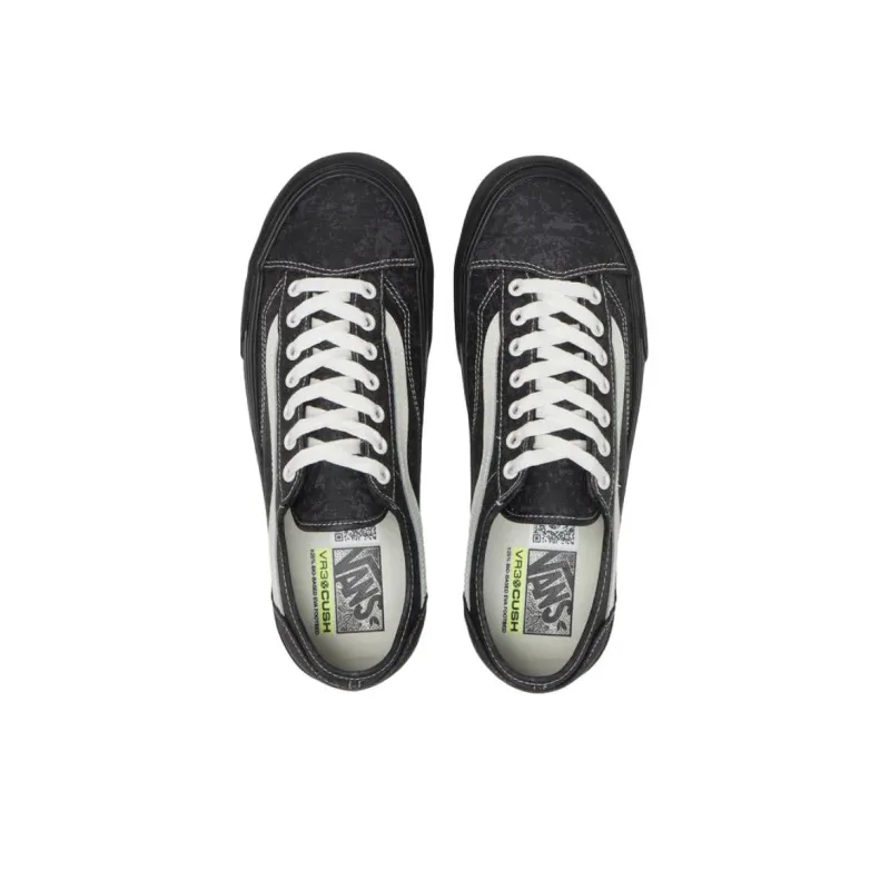 Vans Style 36 Anti Slip Wear Resistant Low Top Skateboard Shoes Unisex Black-2