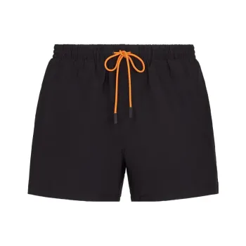 FENDI SS23 Men's Nylon Swimming Shorts Black