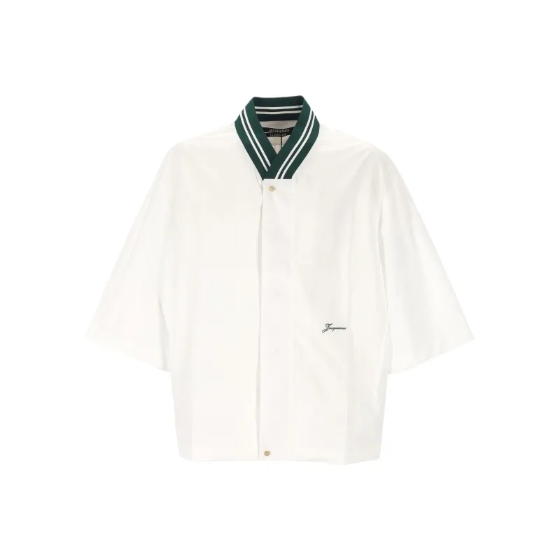 Jacquemus Logo Detailed Shirt-0
