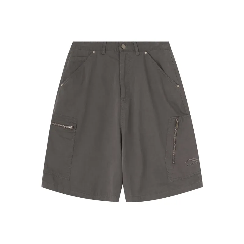 F426 Cargo Shorts Unisex Gray-0